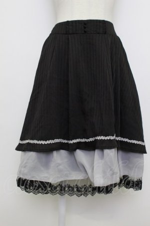 画像: axes femme / スカート  黒 T-26-03-23-041-0-SK-SZ-ZT