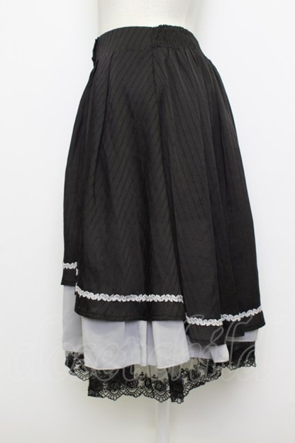 画像3: axes femme / スカート  黒 T-26-03-23-041-0-SK-SZ-ZT (3)