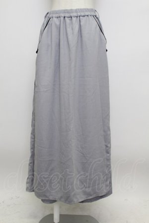 画像: axes femme POETIQUE / ラップデザインチャイナパンツ M グレー T-26-03-23-044-AX-PA-SA-ZT