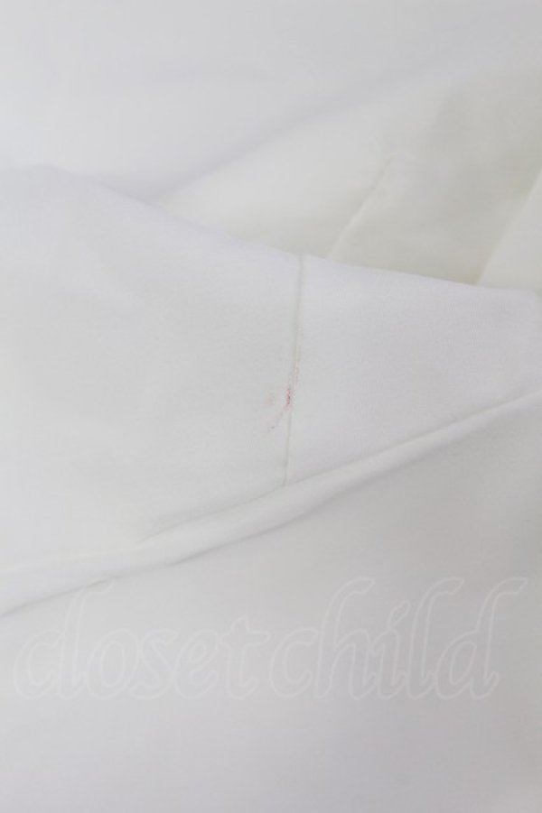 画像7: axes femme POETIQUE / プチリボンビッグ襟ブラウス M ホワイト T-26-03-23-003-AX-BL-SA-ZT (7)