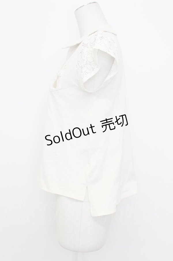 画像3: axes femme / 刺繍入りポロシャツ M ブラック T-26-03-23-004-AX-TO-SA-ZT (3)