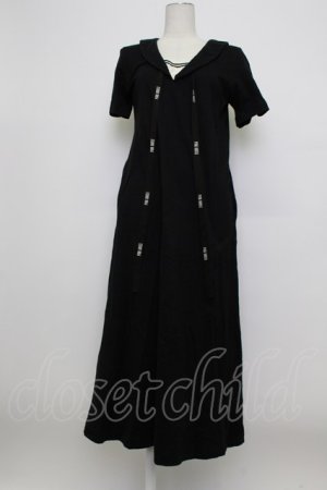 画像: PINK HOUSE / セーラーカットソーワンピース  ブラック T-26-03-23-019-LO-TO-SA-ZT