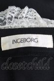 画像6: INGEBORG / レース襟&リボン半袖ブラウス&プリーツスカートセットアップ  ブラック T-26-03-24-026-LO-BL-SA-ZT (6)