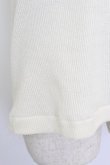 画像4: INGEBORG / リブ刺繍ロゴ半袖トップス  アイボリー T-26-03-24-003-LO-TO-SA-ZT (4)