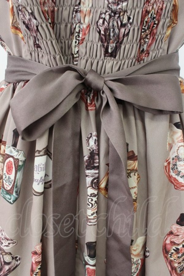 画像4: abilletage / 香水瓶ジャンパースカート  モカ T-26-03-24-033-GO-OP-SA-ZT (4)