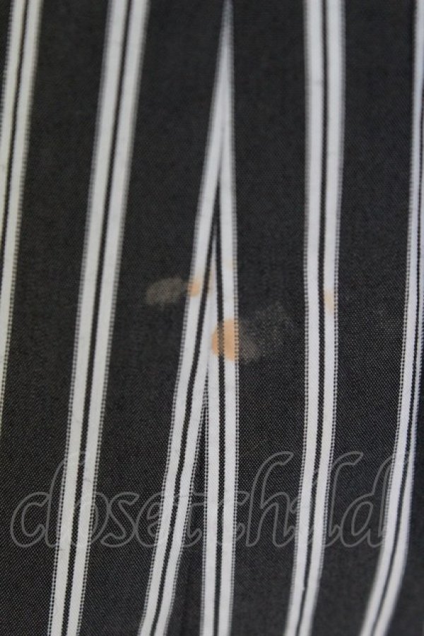 画像4: axes femme POETIQUE / マリンストライプシャツワンピース M グレー T-26-03-24-037-AX-OP-SA-ZT (4)