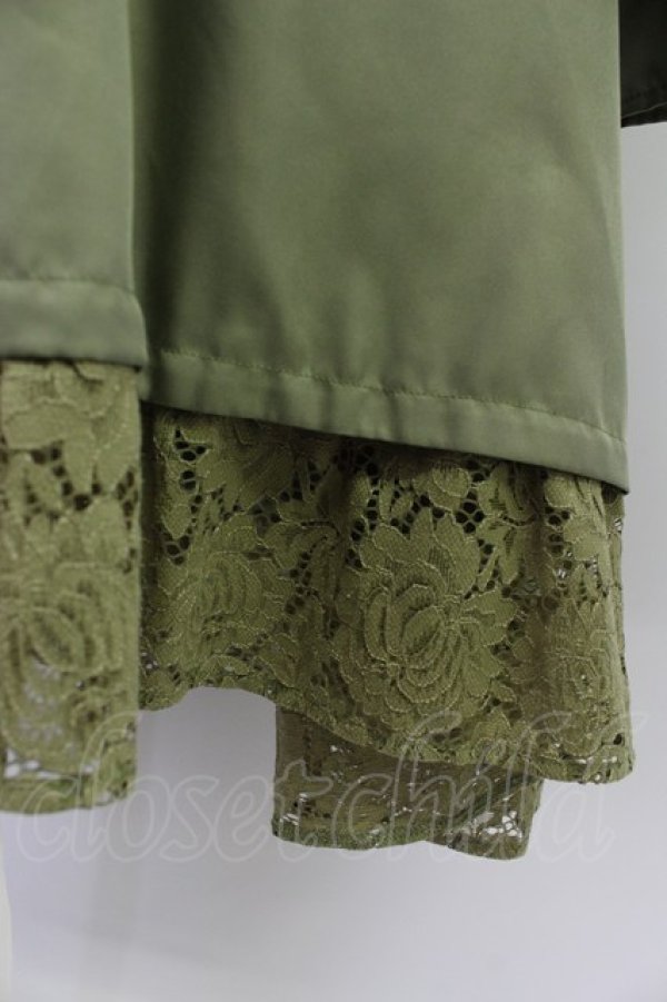 画像3: axes femme / スプリングモッズコート  カーキ T-26-03-24-039-AX-CO-SA-ZT (3)