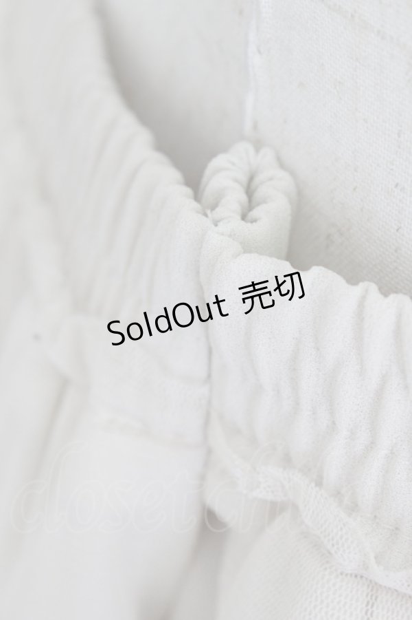 画像4: axes femme / アンティークプリントチュールボリュームスカート M キナリ T-26-03-24-040-AX-SK-SA-ZT (4)