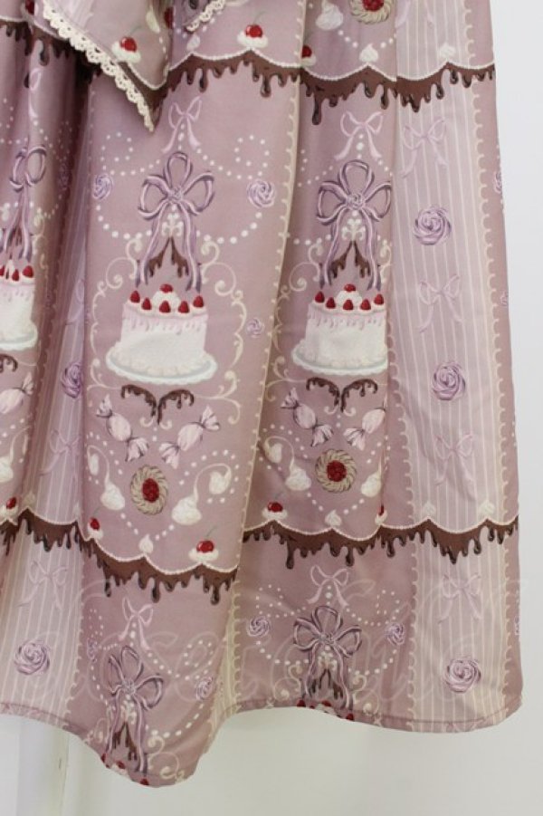 画像4: axes femme kawaii / お菓子柄スカート M ピンク T-26-03-24-042-AX-SK-SA-ZT (4)