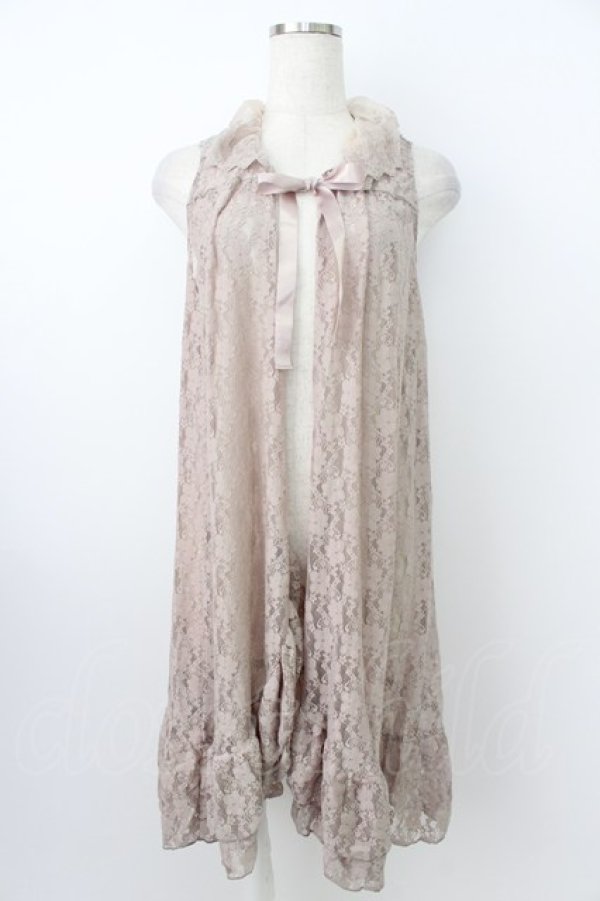 画像1: axes femme / ジレ付きトレンチコート【ジレ単品】  ブラウン T-26-03-25-027-AX-CO-SA-ZT (1)