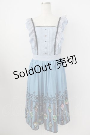 画像: axes femme POETIQUE / ふしぎの国のアリス/ワンピース M ブルー T-26-03-25-036-AX-OP-SA-ZT