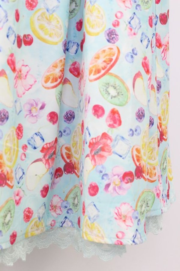 画像5: axes femme POETIQUE / フルーツパンチキャミワンピース  サックス T-26-03-25-037-AX-OP-SA-ZT (5)