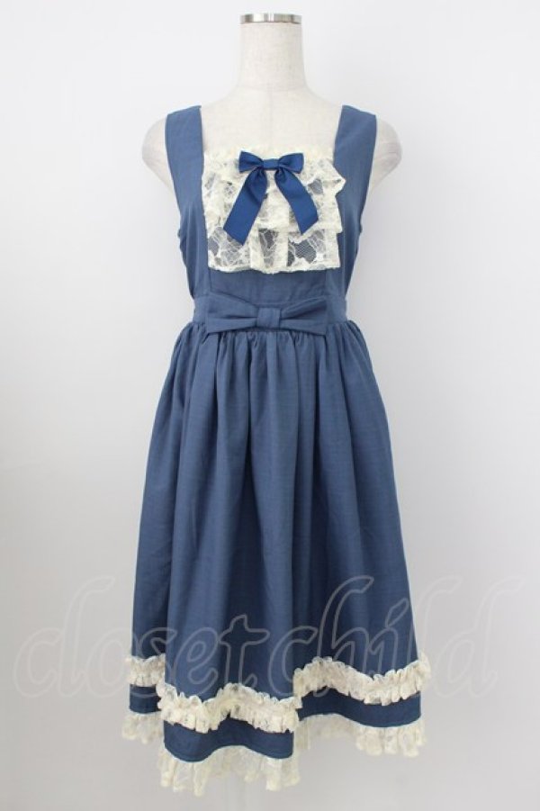 画像1: axes femme kawaii / オリビアジャンパースカート  グレー T-26-03-25-038-AX-OP-SA-ZT (1)