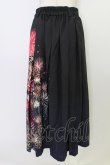 画像2: axes femme / 花火柄タックスカート  ネイビー T-26-03-25-045-AX-SK-SA-ZT (2)
