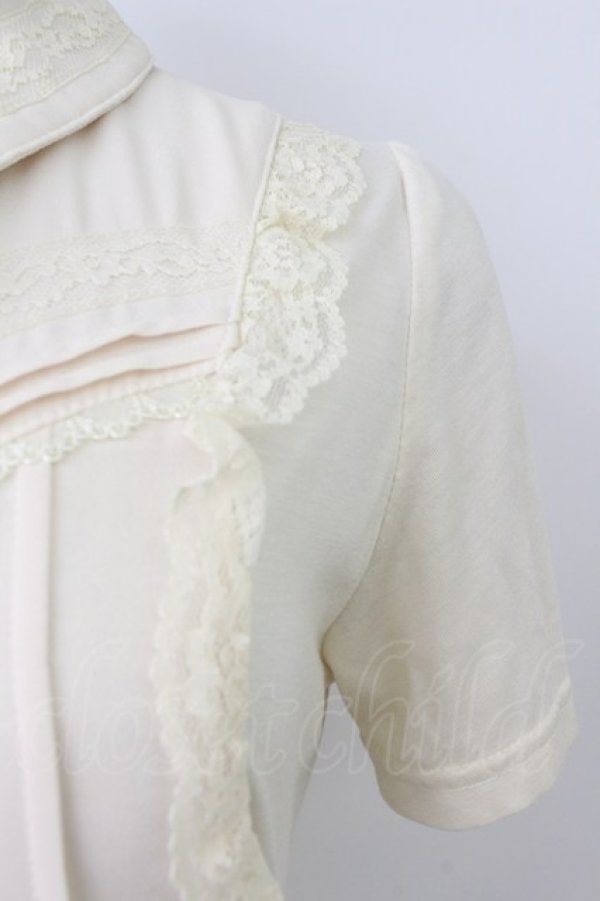 画像4: axes femme / タイ付きブラウス風プルオーバー M キナリ T-26-03-25-005-AX-TO-SA-ZT (4)