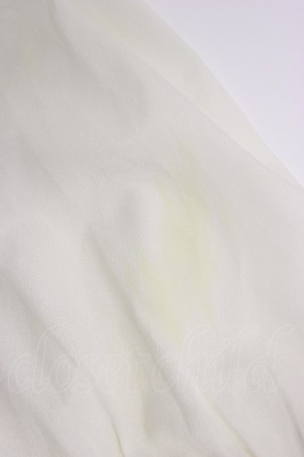 画像7: axes femme POETIQUE / ビジューブローチ付ブラウス M キナリ T-26-03-30-023-AX-BL-SA-ZH (7)