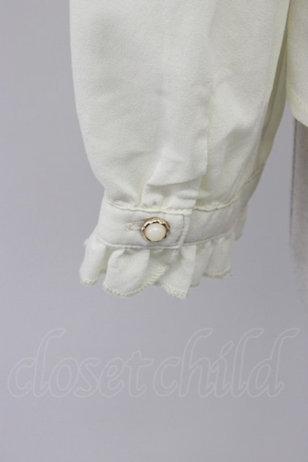 画像3: axes femme POETIQUE / メリーゴーランド刺繍ブラウス  キナリ T-26-03-30-028-AX-BL-SA-ZH (3)