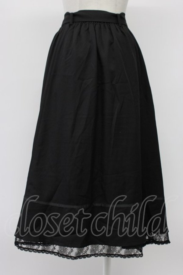 画像2: axes femme / マルチWAYフリルスカート  黒 T-26-03-30-001-AX-SK-SA-ZT (2)