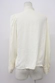 画像2: an another angelus / タイ付きデザインブラウス  アイボリー T-26-03-30-012-CA-BL-SA-ZT (2)
