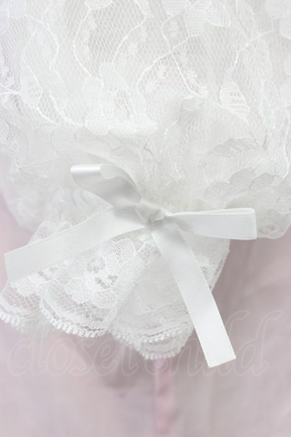 画像4: Lovely Tency / 眞白ありすコラボ/TTハンソデチョーカーBL M ピンクＸ白 T-26-03-30-013-GO-BL-SA-ZT (4)