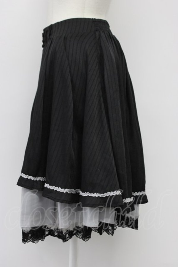 画像3: axes femme / スカート  黒 T-26-03-30-002-0-SK-SZ-ZT (3)