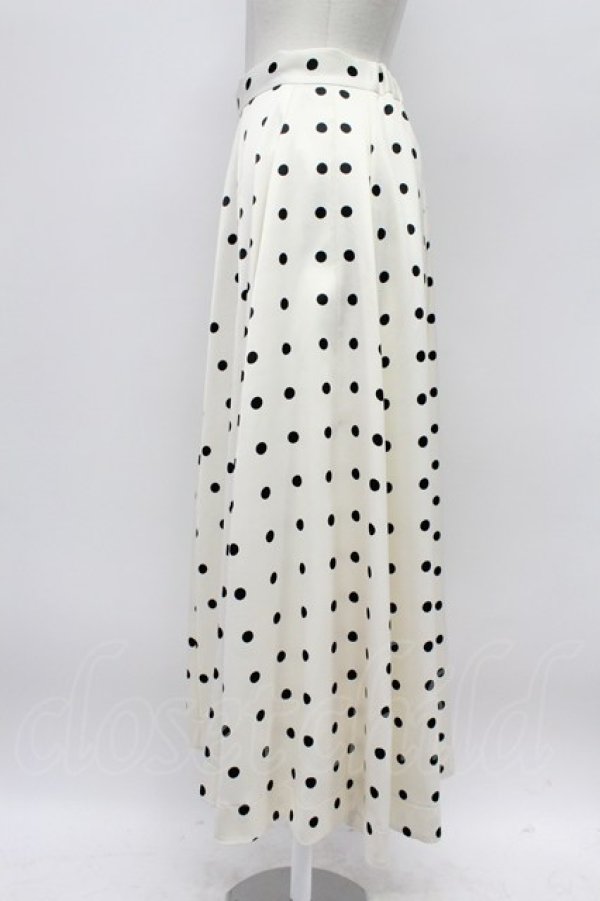 画像3: Snidel / ドットスカート  アイボリーＸ黒 T-26-03-31-022-LO-SK-SA-ZT (3)
