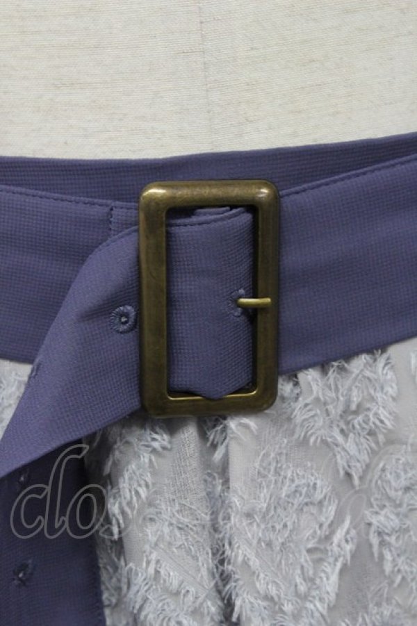 画像4: axes femme POETIQUE / 切換スカート  青 T-26-03-31-027-AX-SK-SZ-ZH (4)