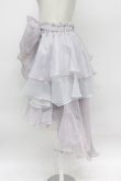 画像3: LA BELLE ETUDE / チュール段々スカート  グレー T-26-03-31-029-GO-SK-SA-ZT (3)