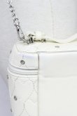 画像6: Me roir / ハートキルティングショルダーバッグ  アイボリーＸシルバー T-26-03-31-041-GO-BG-SA-ZT (6)