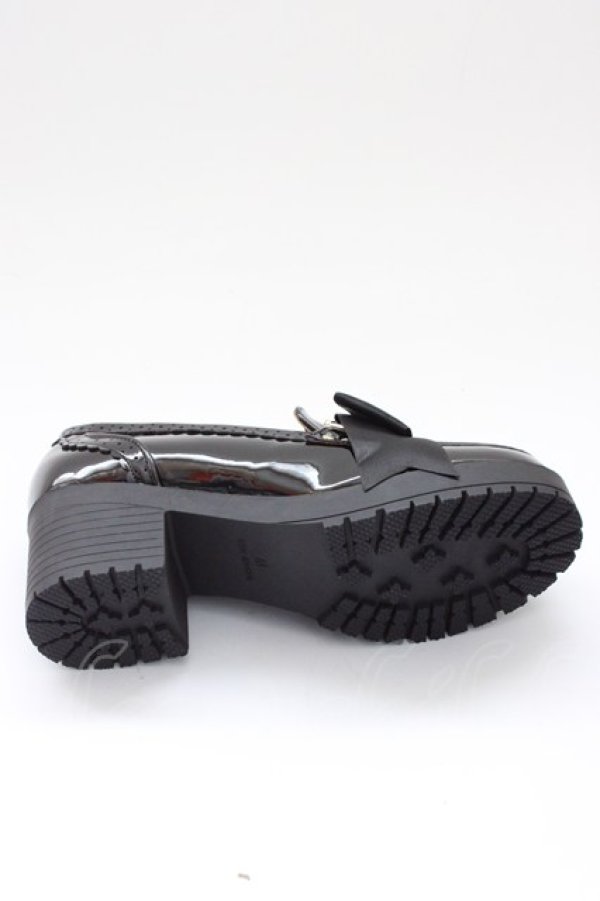 画像6: Amavel / パールリボンローファー M 黒 T-26-03-31-045-CA-SH-SA-ZT (6)