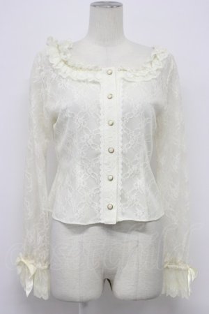 画像: BABY,THE STARS SHINE BRIGHT / Eternal Bouquet Princessブラウス  生成り T-26-03-31-006-BA-BL-SA-ZT