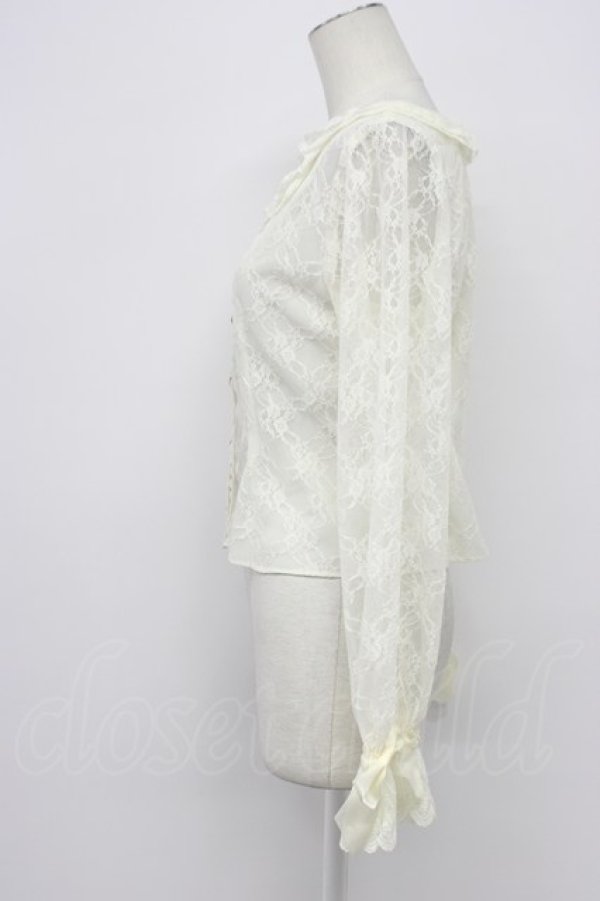 画像3: BABY,THE STARS SHINE BRIGHT / Eternal Bouquet Princessブラウス  生成り T-26-03-31-006-BA-BL-SA-ZT (3)