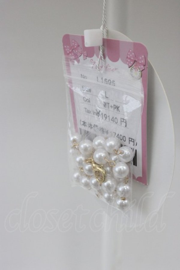 画像5: To Alice / Magical Girl Dress L 白Ｘピンク T-26-04-03-002-LO-OP-SA-ZT (5)