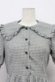 画像5: m petit by misako / AM*ギンガムCHKワンピース M 黒Ｘ白 T-26-04-03-020-LO-OP-SA-ZT (5)