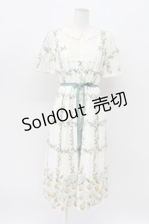 画像: Emily Temple cute / Marguerite Gardenワンピース  白 T-26-04-03-026-ET-OP-SA-ZT