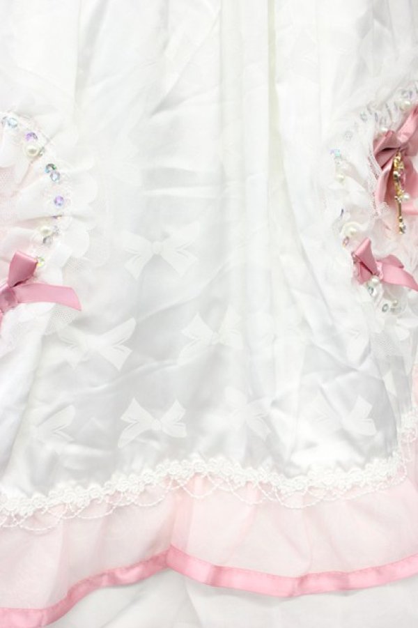 画像9: To Alice / Magical Girl Dress L 白Ｘピンク T-26-04-03-002-LO-OP-SA-ZT (9)