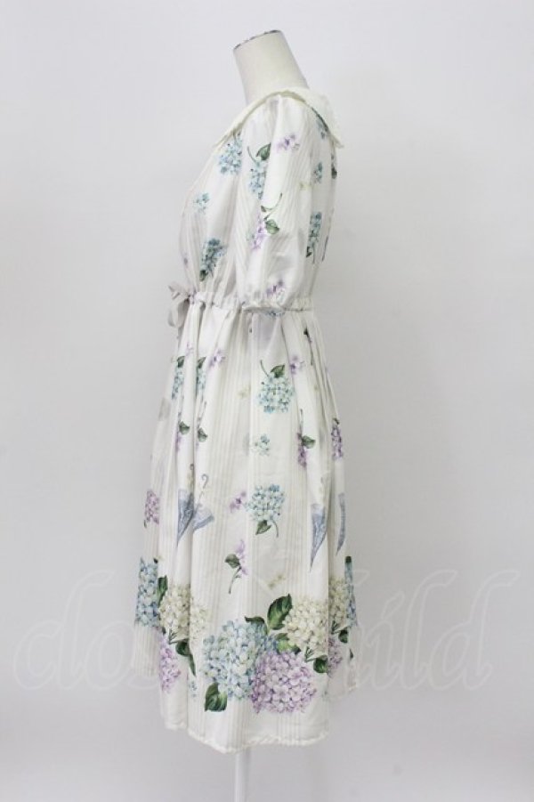 画像4: Melody BasKet / 紫陽花のピューリタンカラーワンピース   T-26-04-03-030-LO-OP-SA-ZT (4)