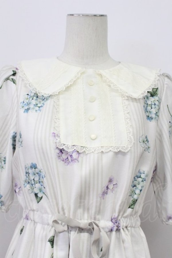 画像5: Melody BasKet / 紫陽花のピューリタンカラーワンピース   T-26-04-03-030-LO-OP-SA-ZT (5)