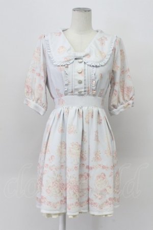 画像: LIZ LISA / メロメロスイーツ柄ワンピース 0 サックス T-26-04-03-031-LO-OP-SA-ZT