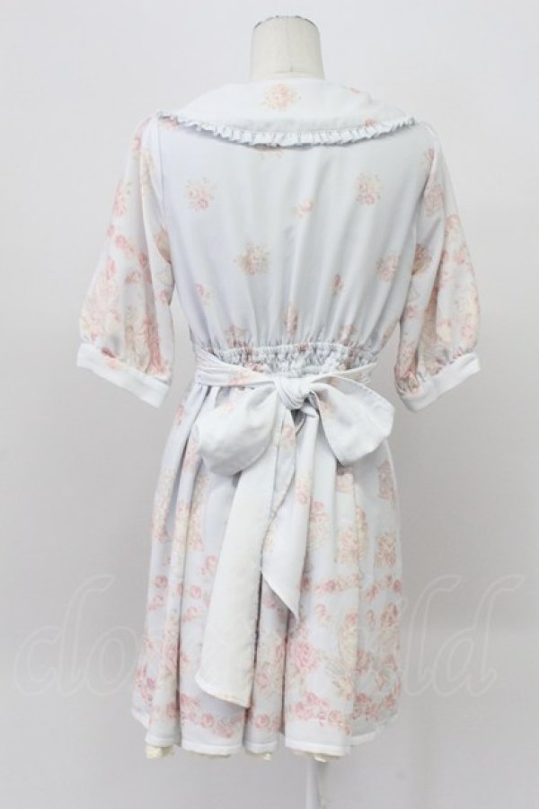 画像2: LIZ LISA / メロメロスイーツ柄ワンピース 0 サックス T-26-04-03-031-LO-OP-SA-ZT (2)