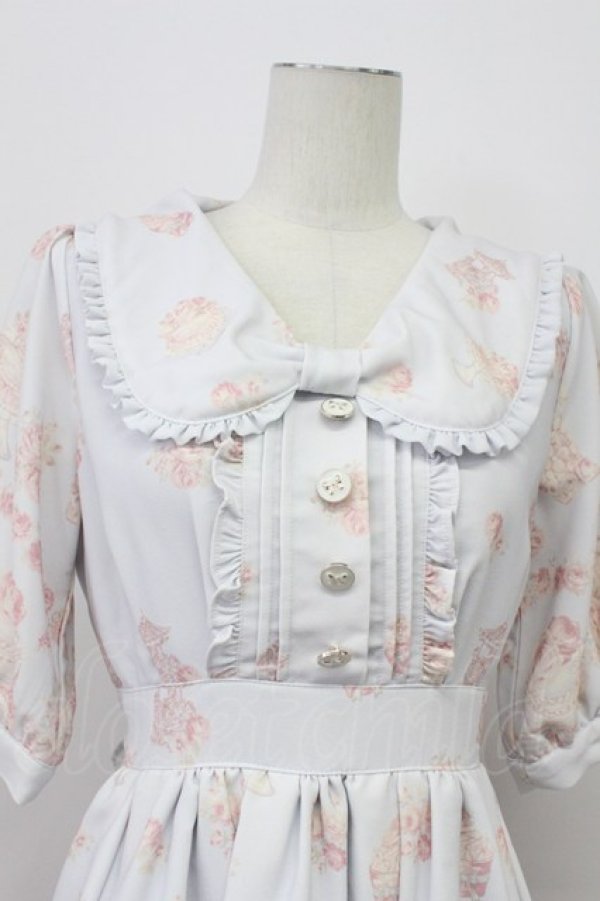 画像4: LIZ LISA / メロメロスイーツ柄ワンピース 0 サックス T-26-04-03-031-LO-OP-SA-ZT (4)