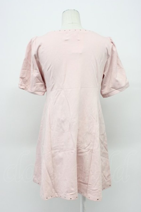 画像2: AVENCHUMU / Message corset one piece  ピンク T-26-04-03-001-LO-OP-SA-ZT (2)