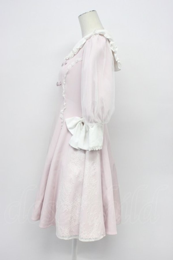 画像3: mellfy memory / Magical sailorワンピース M ピンクＸ白 T-26-04-03-004-0-OP-SA-ZT (3)