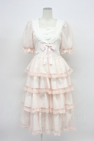 画像: Lolime / Sailor Dollワンピース M ピンク T-26-04-03-005-LO-OP-SA-ZT