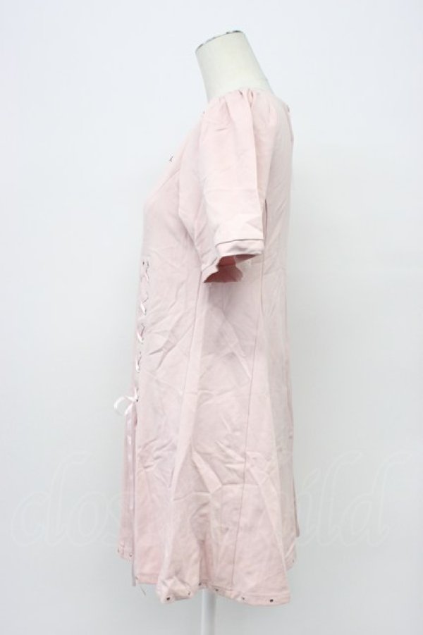 画像4: AVENCHUMU / Message corset one piece  ピンク T-26-04-03-001-LO-OP-SA-ZT (4)