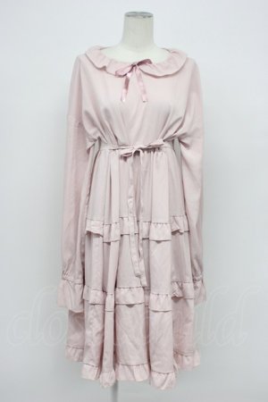 画像: FCL / ティアードワンピース L ピンク T-26-04-03-008-LO-OP-SA-ZT
