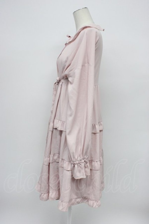 画像3: FCL / ティアードワンピース L ピンク T-26-04-03-008-LO-OP-SA-ZT (3)