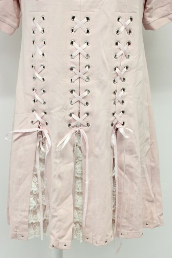 画像5: AVENCHUMU / Message corset one piece  ピンク T-26-04-03-001-LO-OP-SA-ZT (5)