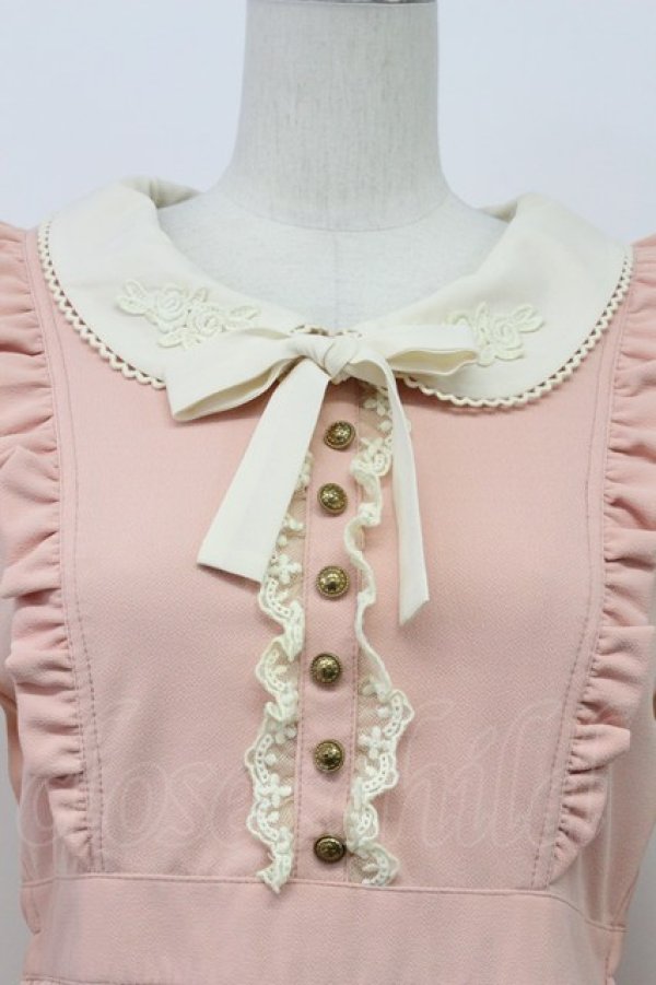 画像4: Ank Rouge / 重ね着風ワンピース M ピンク T-26-04-03-011-CA-OP-SA-ZT (4)