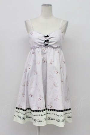 画像: Ank Rouge / ユニコーン柄キャミワンピース M ラベンダー T-26-04-03-012-CA-OP-SA-ZT